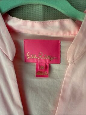Lilly Pulitzer Pink Collared Dress